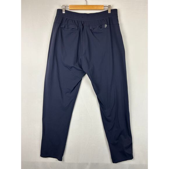 Public Rec Tapered Leg Elastic Tie Waist Jogger Pant Navy Blue Men's Size 36x32 - Picture 7 of 10